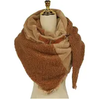 I'm Dutch Triangel Sjaal Teddy Barrow Camel