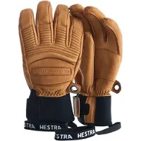 The Mountain Studio - Skihandschoenen - TMS & Hestra Leather Glove Kelp voor Unisex - Maat 9 - Bruin