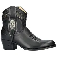 Sendra leren cowboylaarzen zwart female | Maat: 36