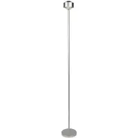 TOP LIGHT Vloerlamp Puk Eye, chroom / zilver, Woon-/ Eetkamer, metaal, Design, vloerlamp