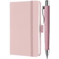 Sigel notitieboek - Jolie - A6 - Soft Pink - hardcover - lijn - 174 pagina's - 80 grams - met gratis balpen - WS-SI-SY546