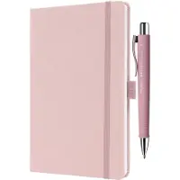 Sigel notitieboek - Jolie - A5 - Soft Pink - hardcover - lijn - 174 pagina's - 80 grams -met GRATIS balpen - WS-SI-SY547