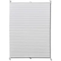 vidaXL Plisséjaloezie 40x125 cm wit