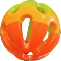Merkloos Plastic knaagdierbal met bel