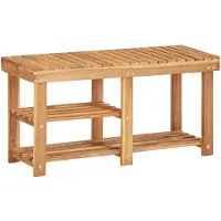 vidaXL Schoenenrek 90x32x46 cm massief acaciahout