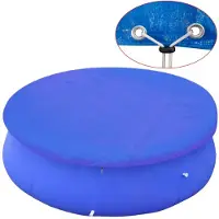 vidaXL Zwembadtent voor ronde bovengrondse zwembaden met een diameter van 360-367 cm