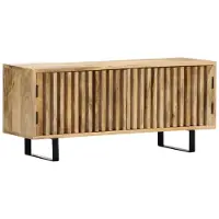 vidaXL Tv-meubel 90x30x40 cm massief mangohout