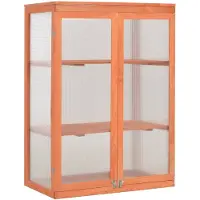 vidaXL Tuinkas 75x47x109 cm hout