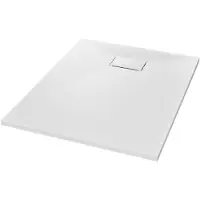 vidaXL Douchebak 100x80 cm SMC wit