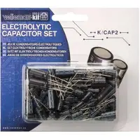 Whadda Set elektrolytische condensatoren - 120 st. - 1µF tot 1000µF (120 st.)
