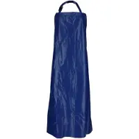 Kerbl Melk- en wasschort blauw synthetisch 125x100 cm 15151