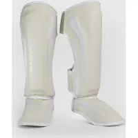 Venum Elite Kickboks Scheenbeschermer Wit Wit Gear - L