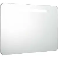 vidaXL LED-spiegelkast, 80x9,5x55 cm
