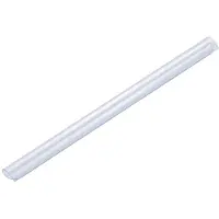 vidaXL 100 st Schuttingstrookklemmen PVC transparant