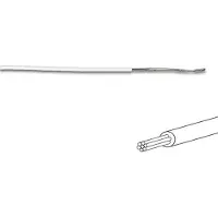 Velleman MONTAGEKABEL - 1,4 mm - 0,2 mm - MEERVADIG - WIT