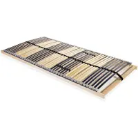 vidaXL Lattenbodem met 42 latten 7 zones 120x200 cm
