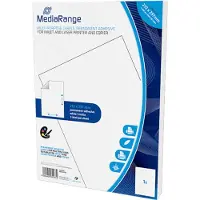 MediaRange Multifunctioneel etiketten MRINK140 Wit 21 cm 50 Etiketten