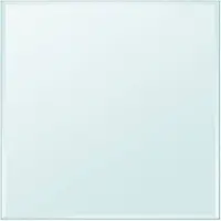 vidaXL Tafelblad van gehard glas 800x800 mm vierkant