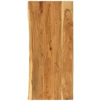vidaXL Wastafelblad 114x52x4 cm massief acaciahout