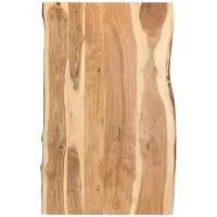 vidaXL Tafelblad 100x(50-60)x3,8 cm massief acaciahout