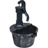 vidaXL tuinpomp met fontein