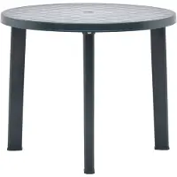 vidaXL Tuintafel 89 cm kunststof groen