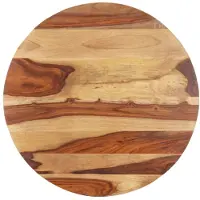 vidaXL Tafelblad rond 25-27 mm 50 cm massief acaciahout