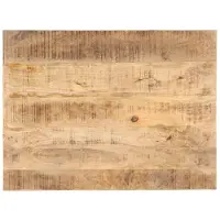 vidaXL Tafelblad 25-27 mm 70x60 cm massief mangohout