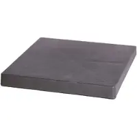 Prosperplast Plantenonderzetter - vierkant - 40 cm - antraciet - Planten onderzetter