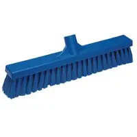 Vikan zachte veger blauw (40cm)