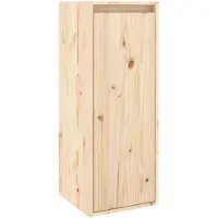 vidaXL Wandkast 30x30x80 cm massief grenenhout