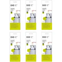 EKO - Afvalzakken 3-6 ltr (A), (6x30 stuks) - - wit - Afvalzak