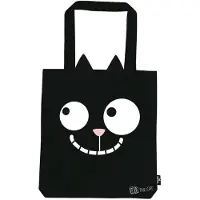 Moses shopper Ed The Cat 42 cm katoen zwart
