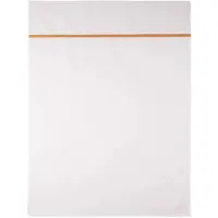 Briljant Baby laken Minimal junior 75 x 100 cm katoen wit/geel