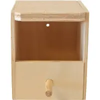 Gebr. De Boon Vogelhuisje Voor Mezen Half Open Naturel 11,5 X 14 X 14 Cm