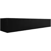 Meubella TV-Meubel Flame - Mat Zwart - 180 cm - Zwevend