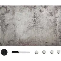 vidaXL Magneetbord wandmontage 60x40 cm glas