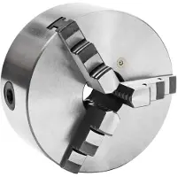 vidaXL Klauwplaat met 3 bekken zelfcentrerend 160 mm staal K11 160