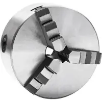 vidaXL Klauwplaat met 3 bekken zelfcentrerend 125 mm staal K11 125