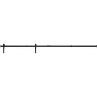 vidaXL Ophangset voor minischuifdeur 183 cm koolstofstaal