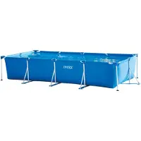 Intex Rechthoekig zwembad met frame, 450x220x84 cm, model 28273NP