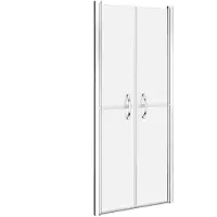 vidaXL Douchedeur 71x190 cm ESG mat