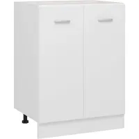 vidaXL Onderkast Lyon 60x46x81,5 cm bewerkt hout wit