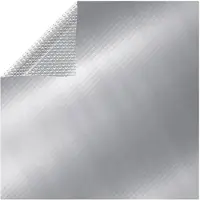 vidaXL Zwembadhoes 975x488 cm PE zilverkleurig