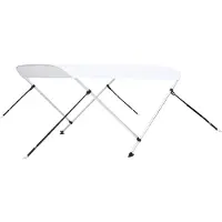 vidaXL Biminitop 2-boogs 180x150x110 cm wit