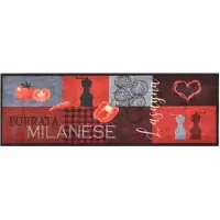 vidaXL Keukenmat wasbaar Tomatoes 45x150 cm