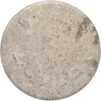 vidaXL Tafelblad Ø50x2,5 cm marmer grijs