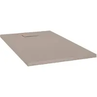 vidaXL Douchebak 120x70 cm SMC bruin