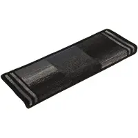 vidaXL Trapmatten zelfklevend 15 st 65x21x4 cm zwart en grijs