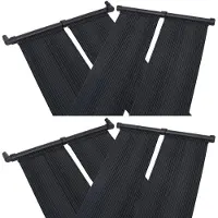 vidaXL Solarverwarmingspanelen voor zwembad 4 st 80x310 cm